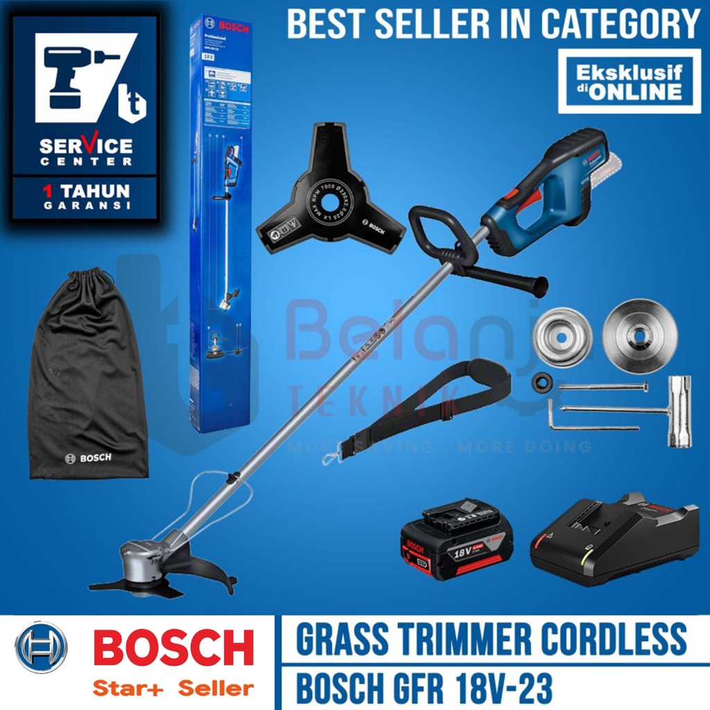 Foto Jual Jual BOSCH PRO Mesin Potong Rumput - Cordless Grass Trimmer ...